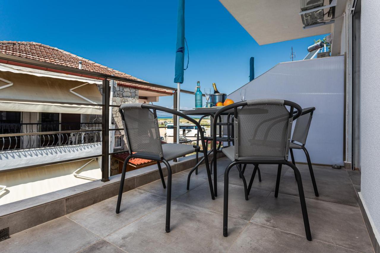 Halkidiki Beach Apartments 2 Nea Kalikratia Vergia Beach Nea Kallikrateia Экстерьер фото
