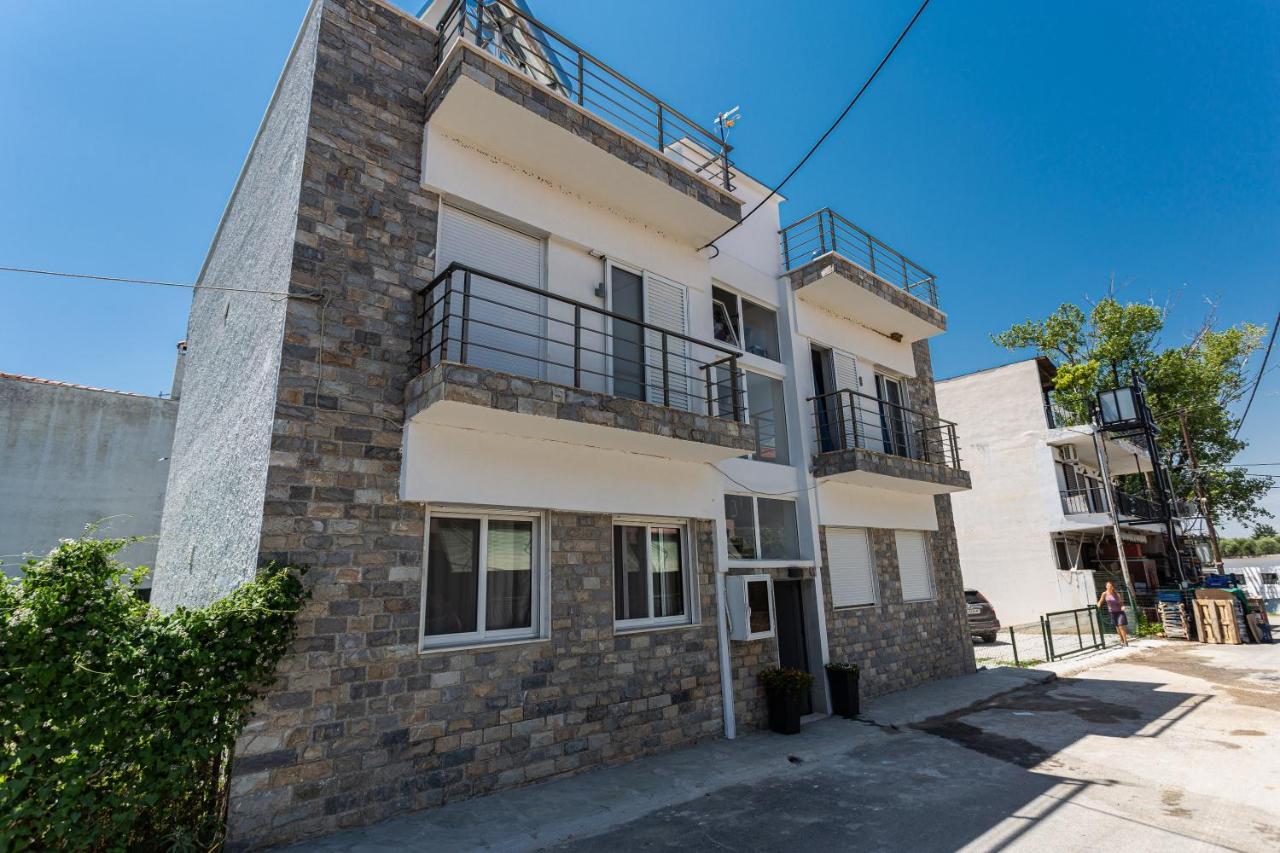 Halkidiki Beach Apartments 2 Nea Kalikratia Vergia Beach Nea Kallikrateia Экстерьер фото