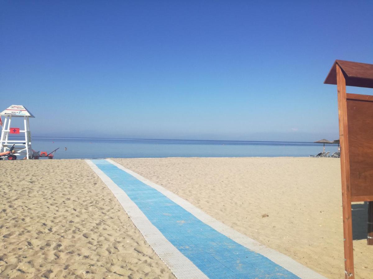 Halkidiki Beach Apartments 2 Nea Kalikratia Vergia Beach Nea Kallikrateia Экстерьер фото